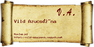 Vild Azucséna névjegykártya
